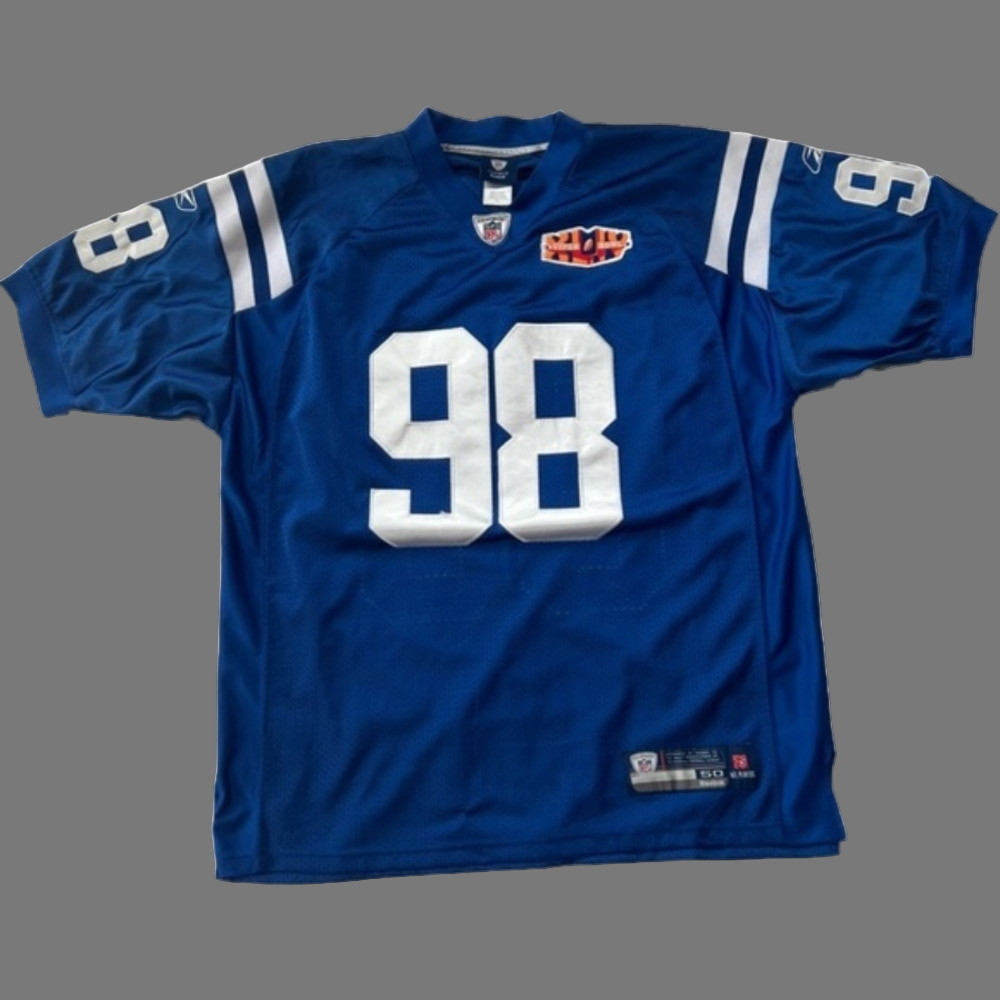 Robert Mathis Indianapolis Colts OnField Reebok Jersey - Picture 3 of 9